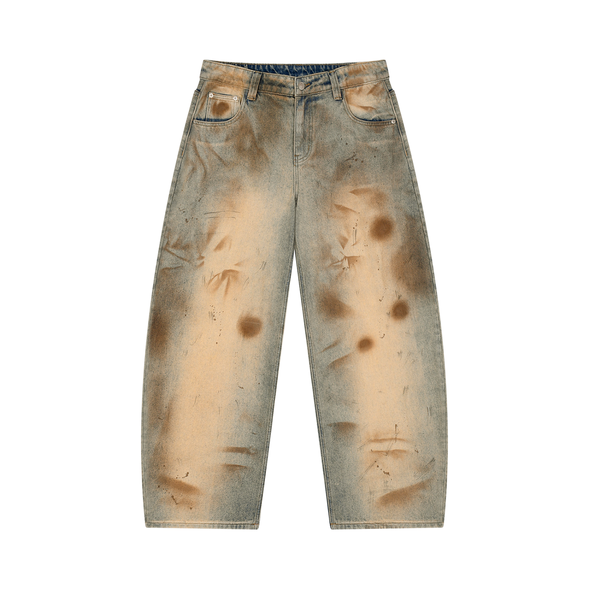 CB Men’s Vintage Wash Barrel Leg Jeans