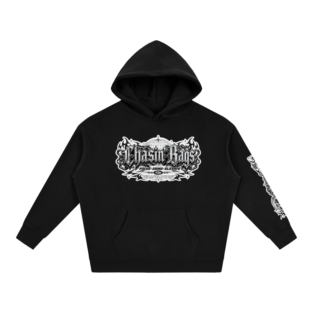 CHASIN BAGS Oversize Fleeced Hoodie