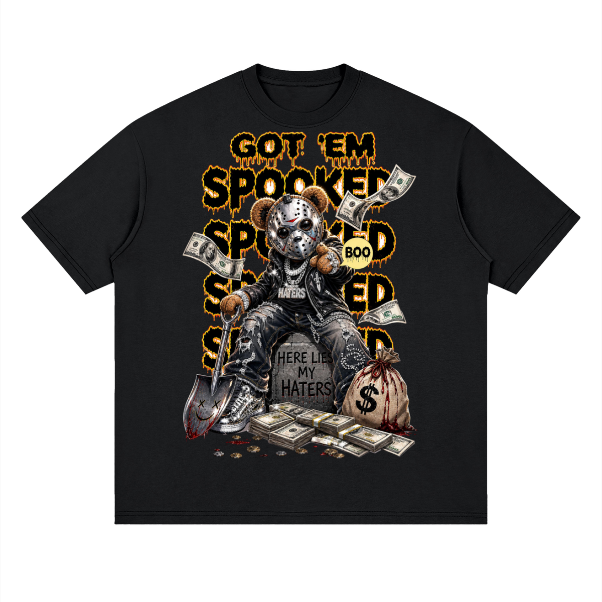 Streetwear Loose Drop Shoulder T-Shirt