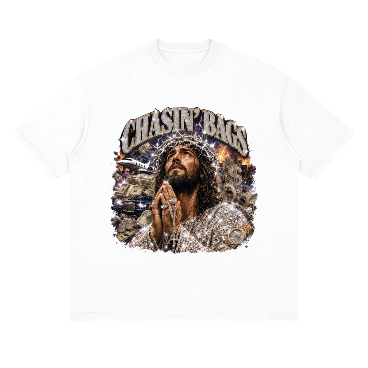 Streetwear Loose Drop Shoulder T-Shirt