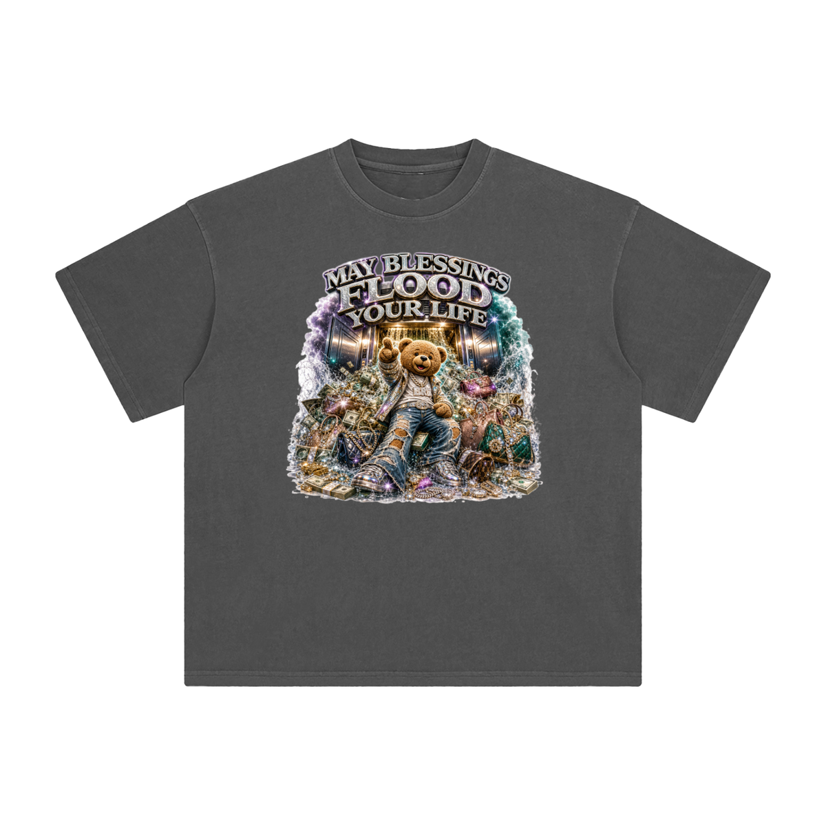 Enzyme Washed T-Shirt