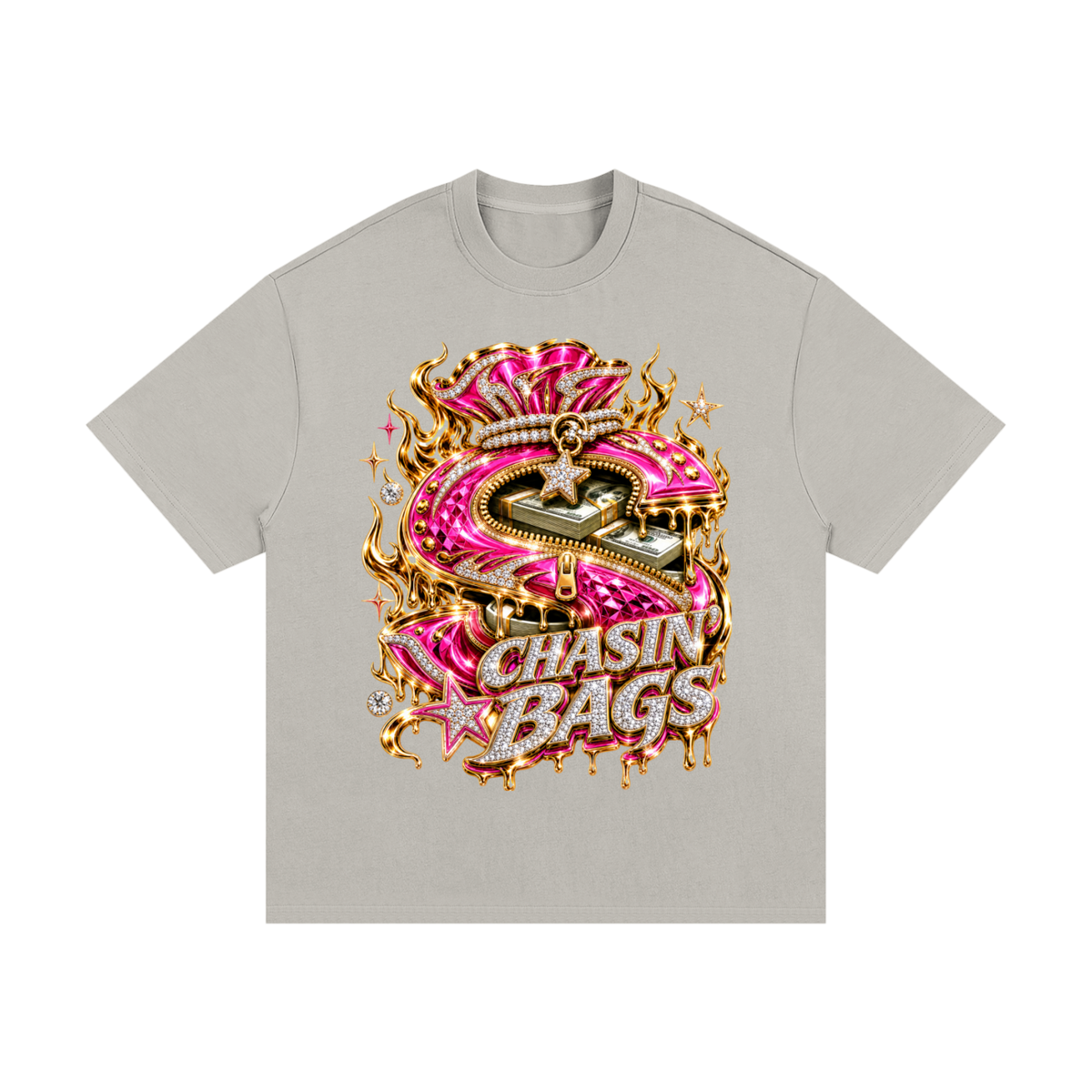 ABSTRACT BAG Essential Heavyweight Cotton T-Shirt