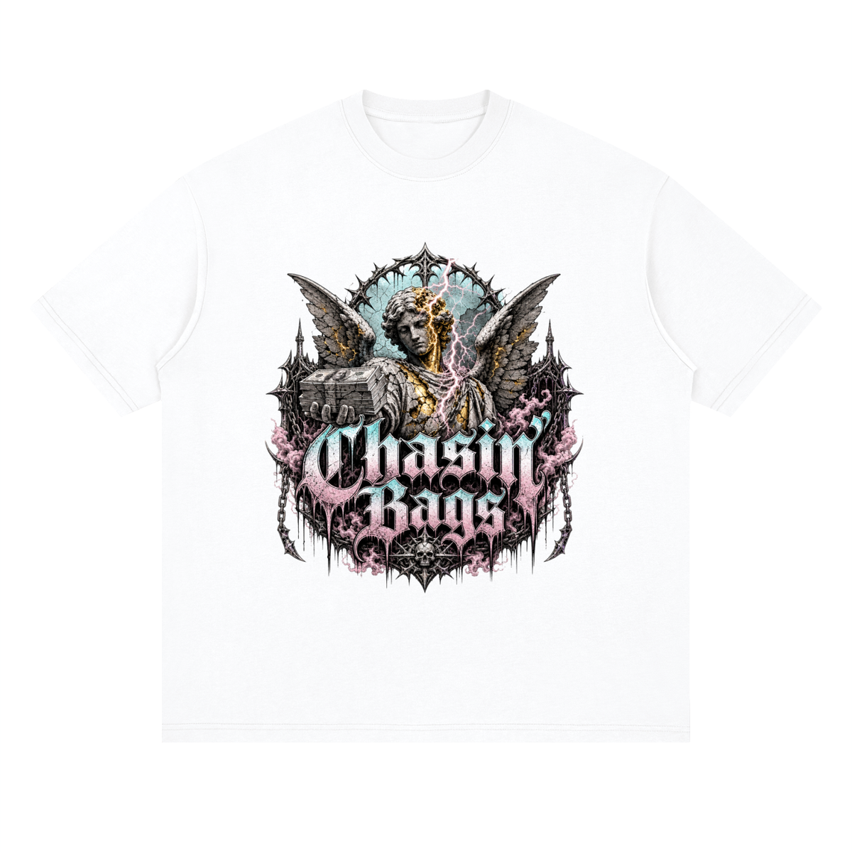Streetwear Loose Drop Shoulder T-Shirt