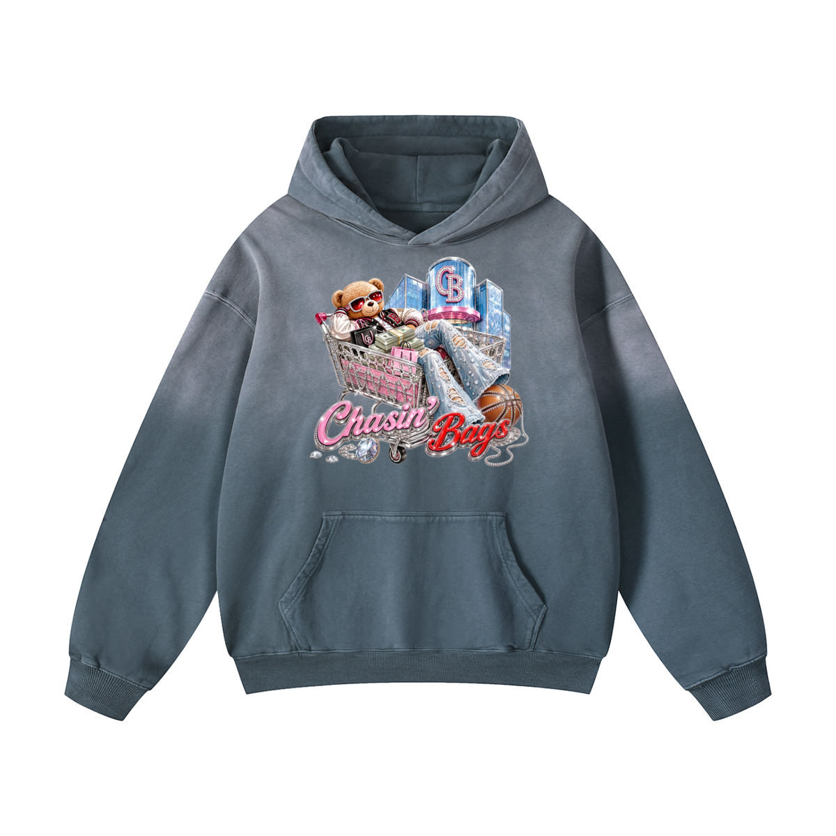 Heavyweight Sunfade Oversized Hoodie