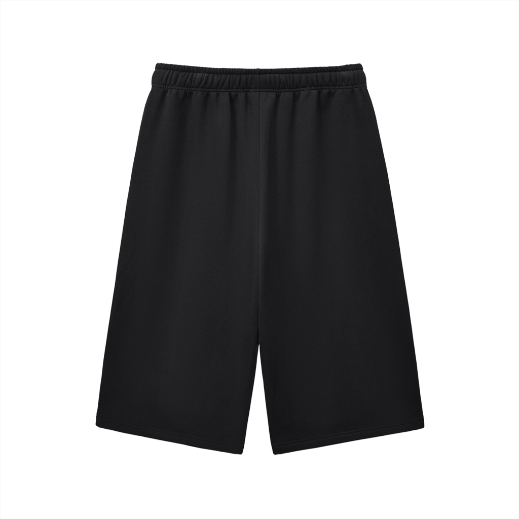 CB on Relaxed Drawstring Three-quarter Sweatpants