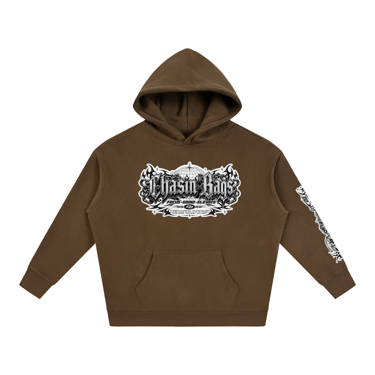 CHASIN BAGS Oversize Fleeced Hoodie