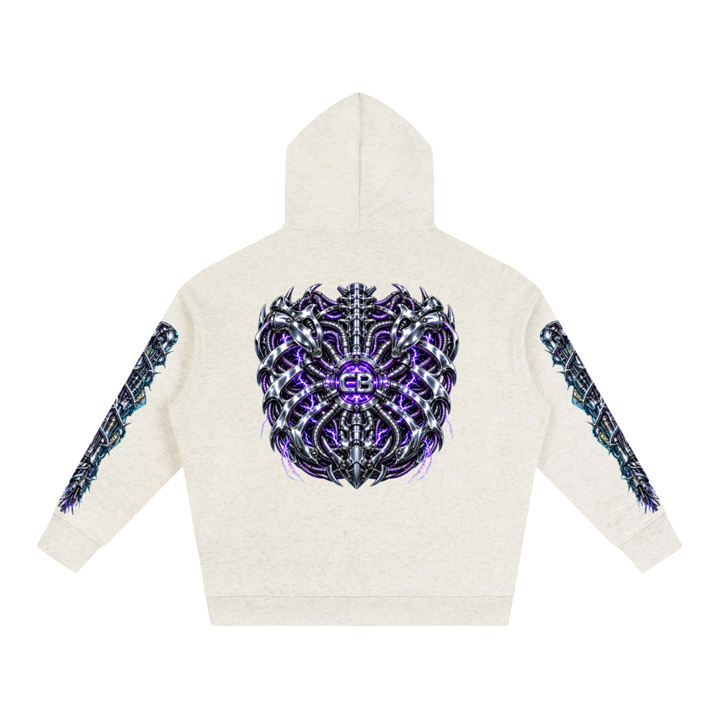 Oversize Fleeced Hoodie (CYBORG)
