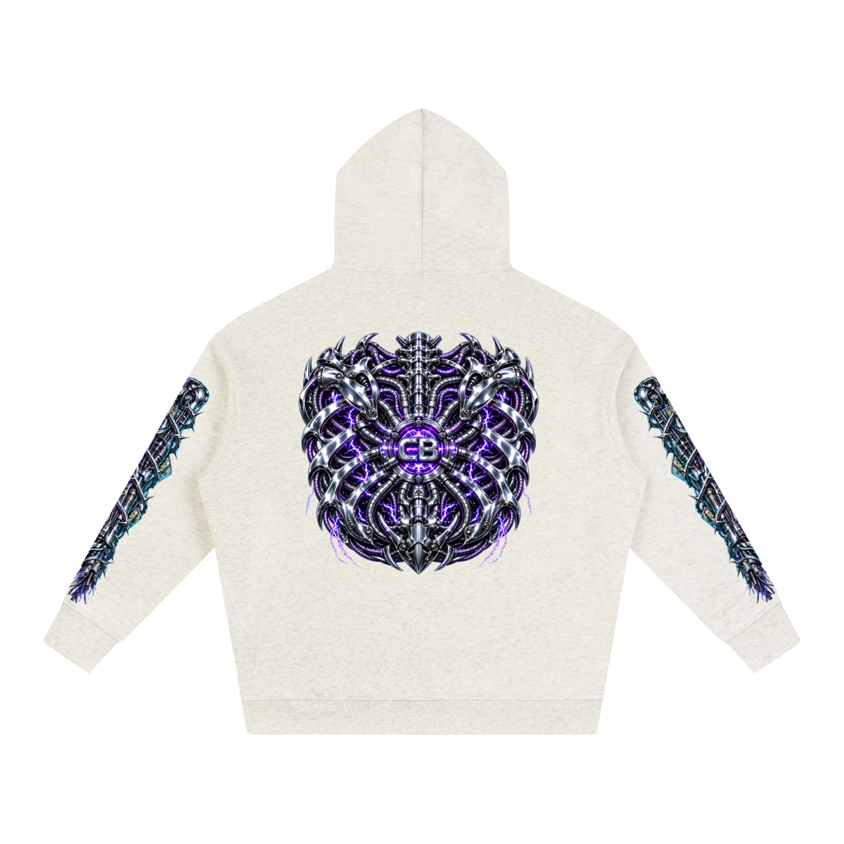 Oversize Fleeced Hoodie (CYBORG)