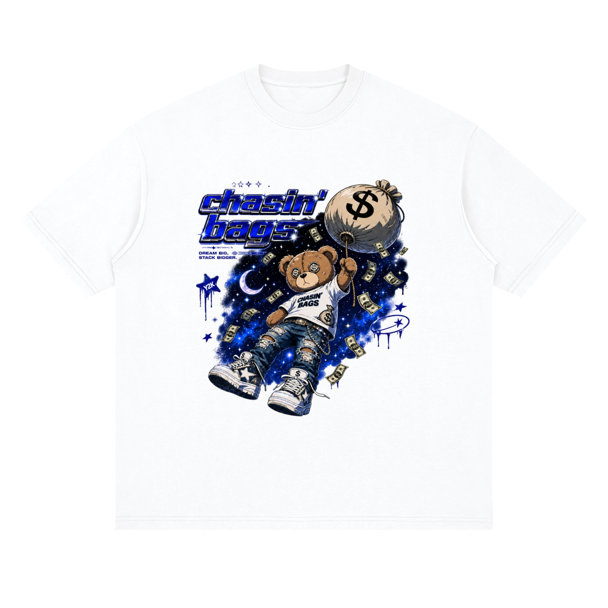 Streetwear Loose Drop Shoulder T-Shirt
