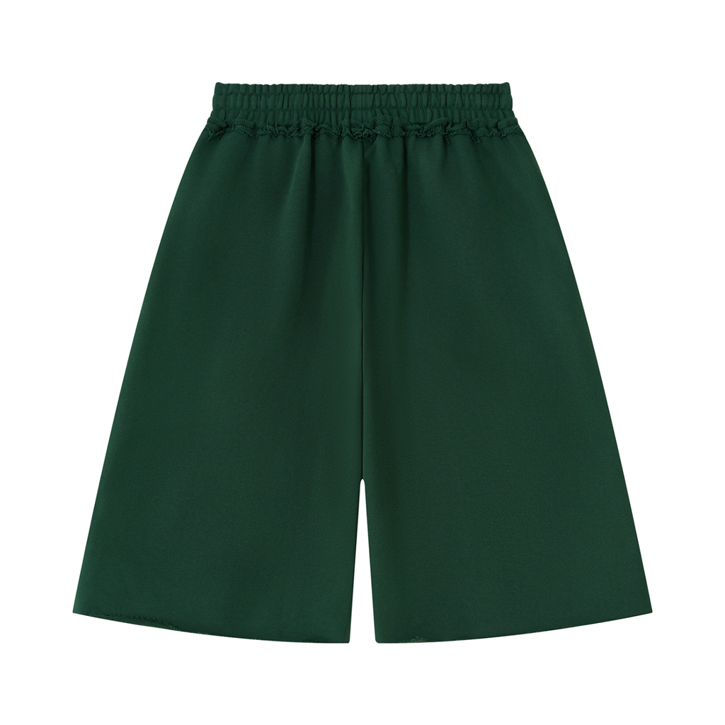 Retro icon 1 on Unisex Heavyweight Raw Edge Shorts