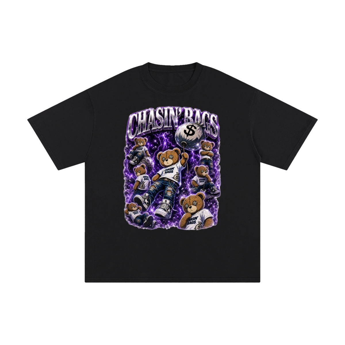 Beary Floats Unisex Pure Cotton T-Shirt