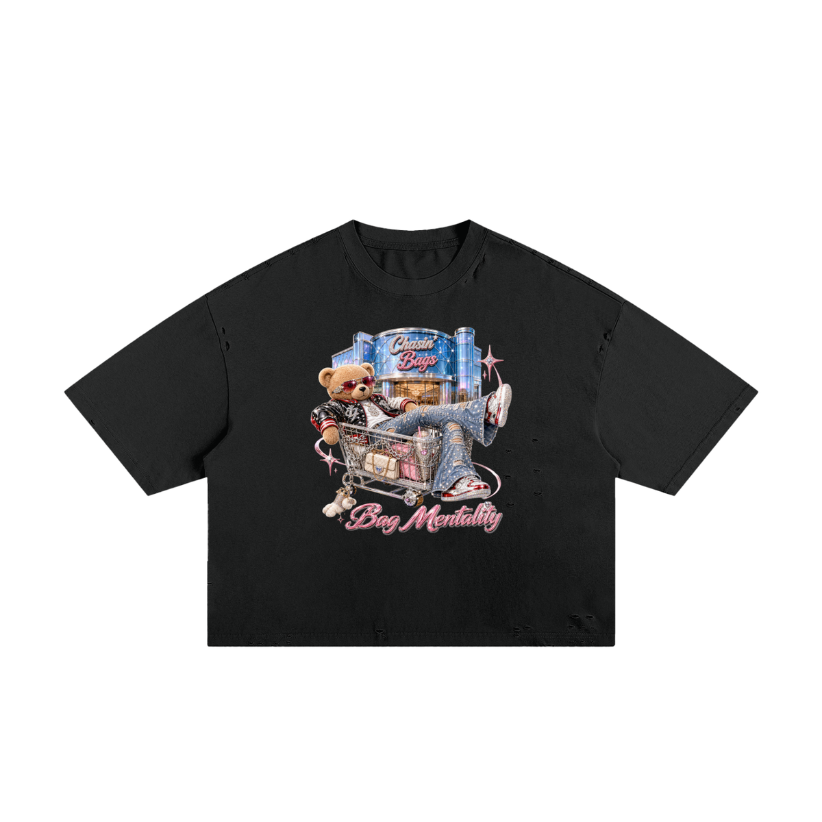 Classic Frayed Boxy Tee