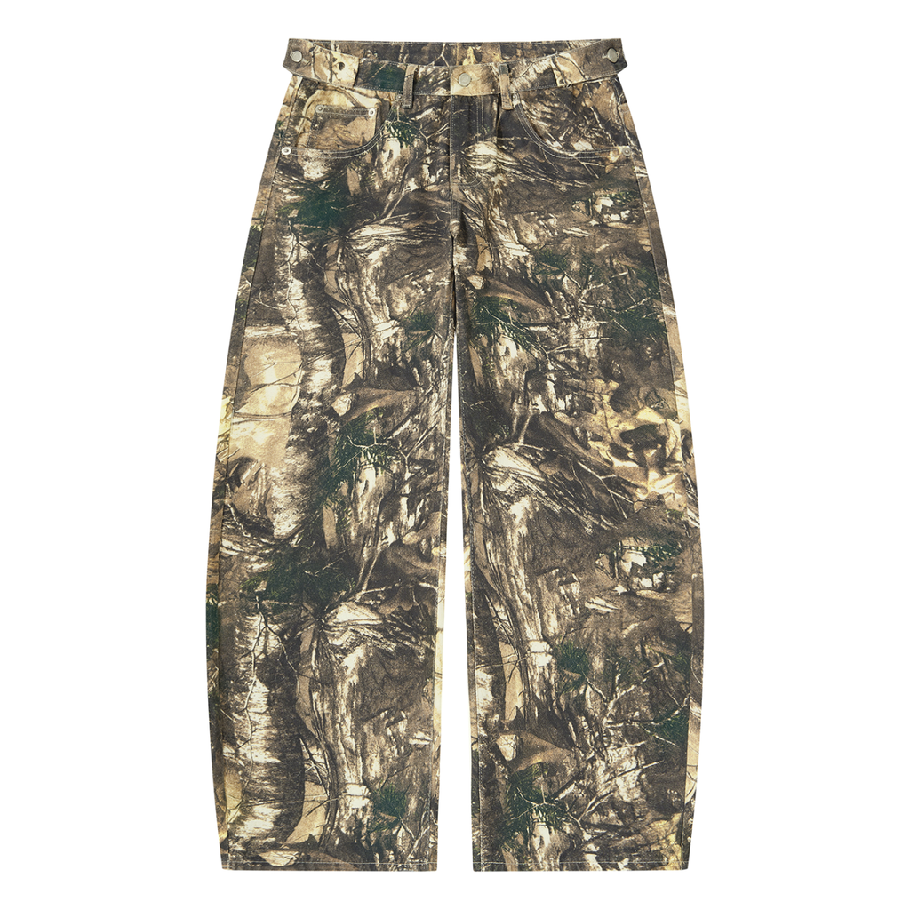 CB Men's Tree Camo Barrel Leg Pants