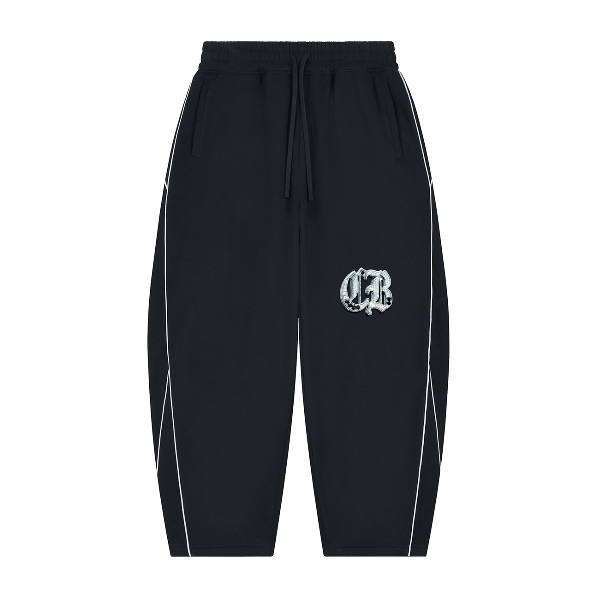 CB Unisex Piping Fleece Barrel Leg Sweatpants