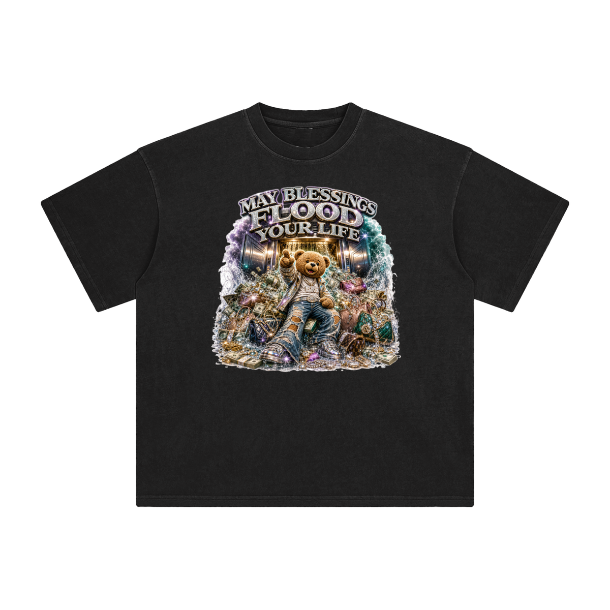 Enzyme Washed T-Shirt