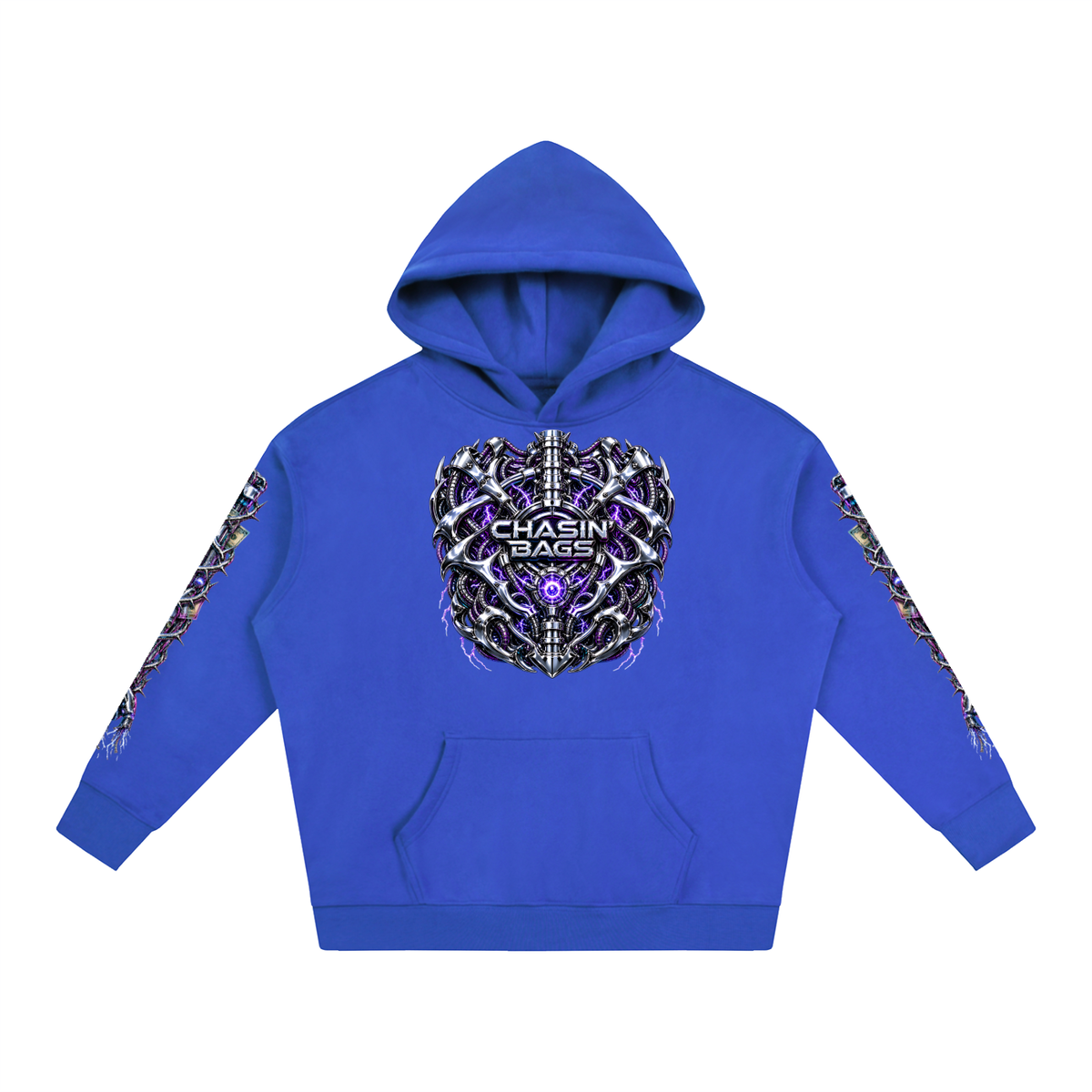 Oversize Fleeced Hoodie (CYBORG)