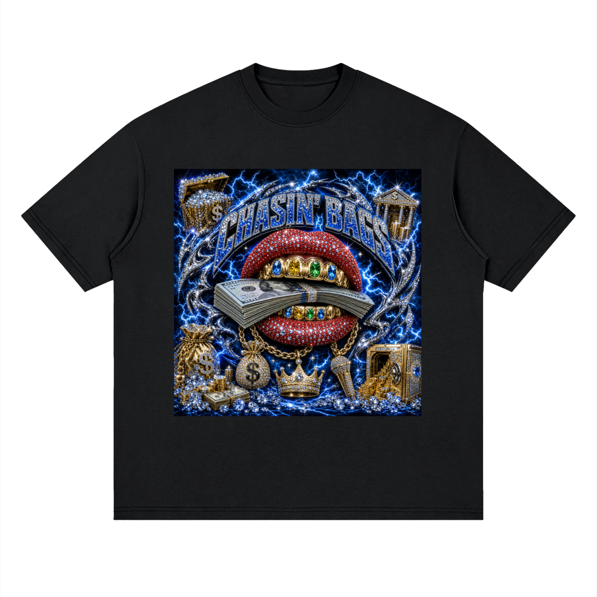 Streetwear Loose Drop Shoulder T-Shirt
