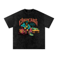 BEARYB ON Snow Washed Oversized Cotton T-Shirt