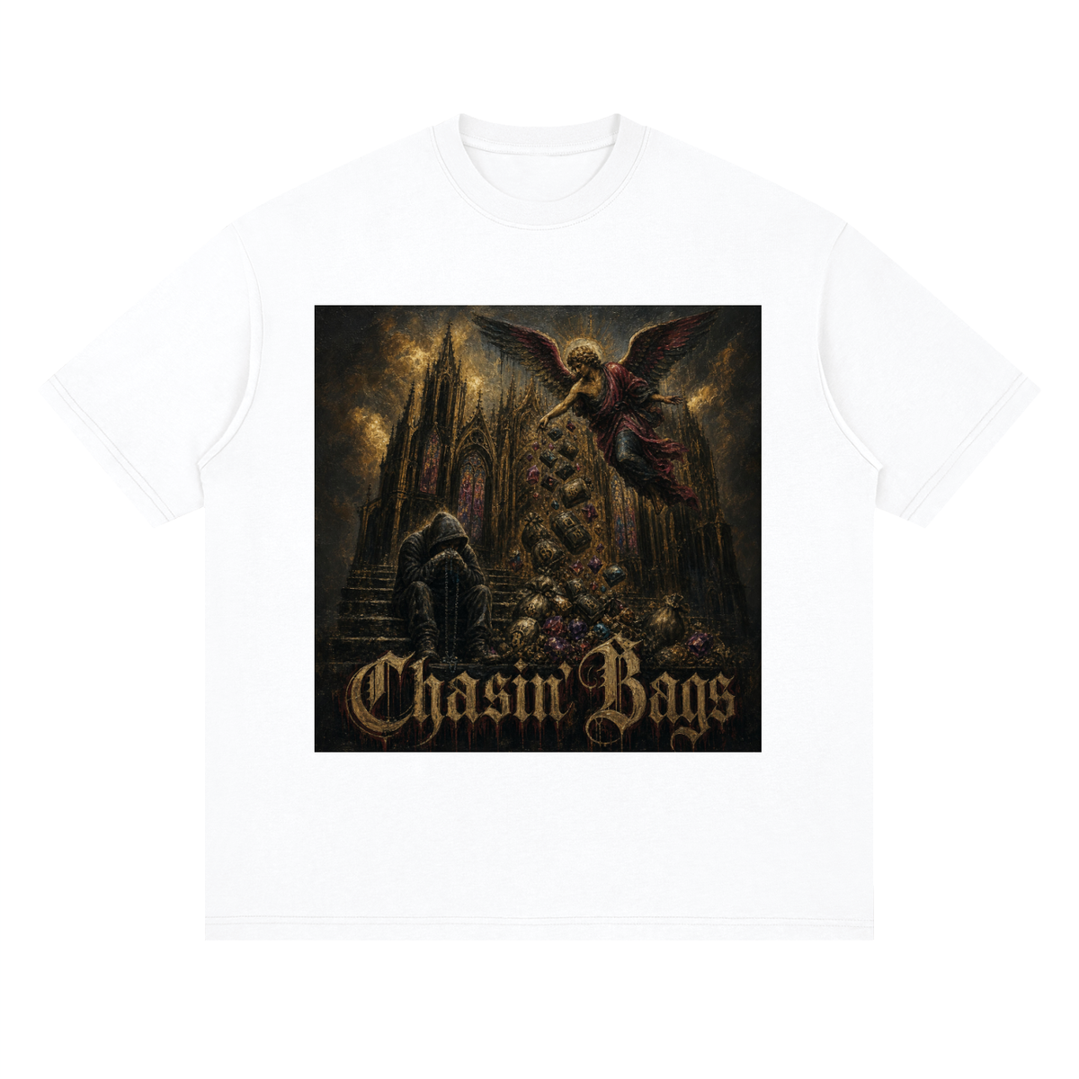Streetwear Loose Drop Shoulder T-Shirt