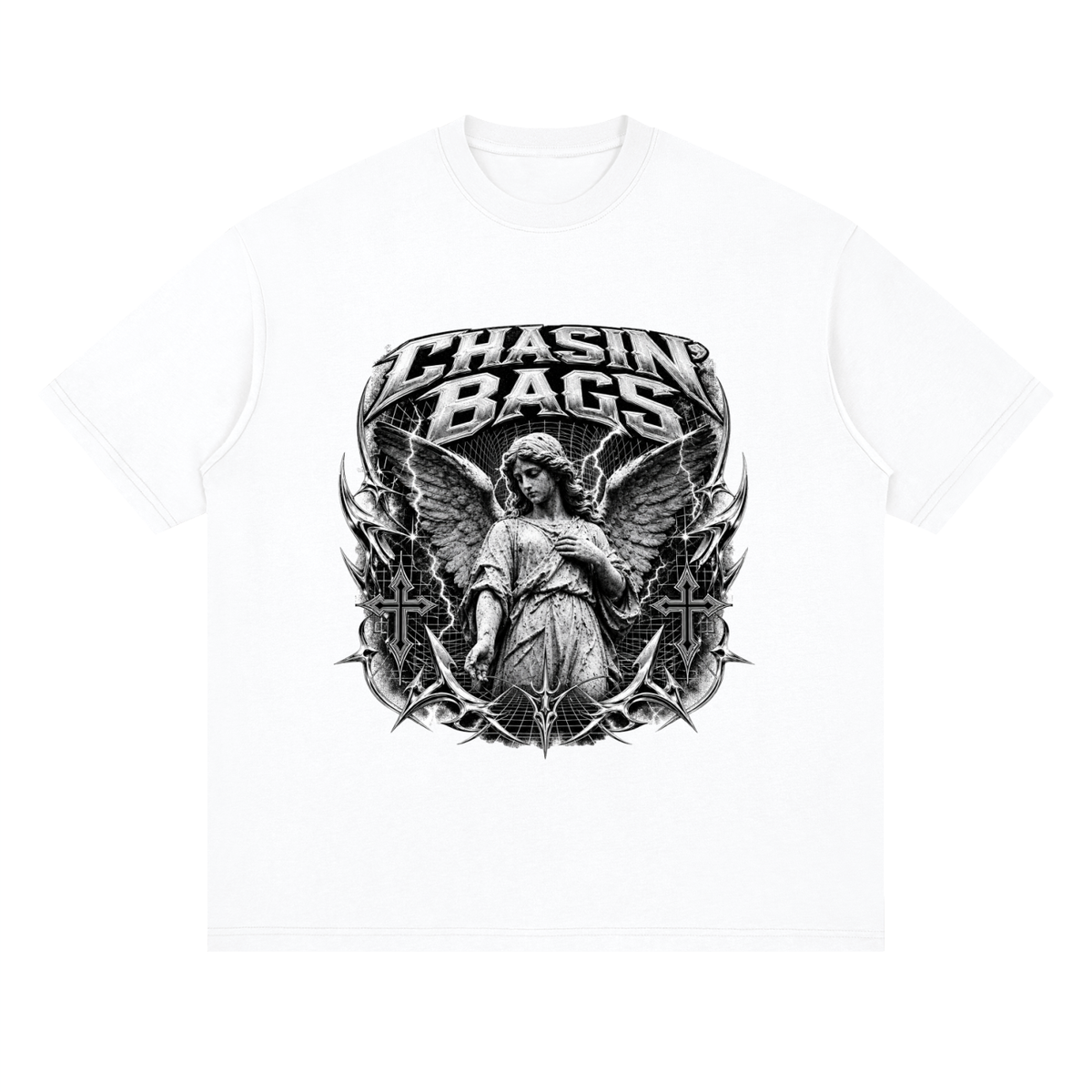 Streetwear Loose Drop Shoulder T-Shirt