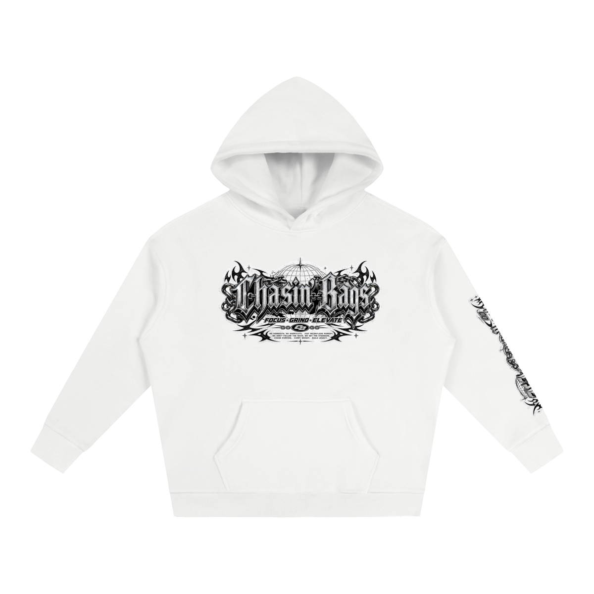 CHASIN BAGS Oversize Fleeced Hoodie
