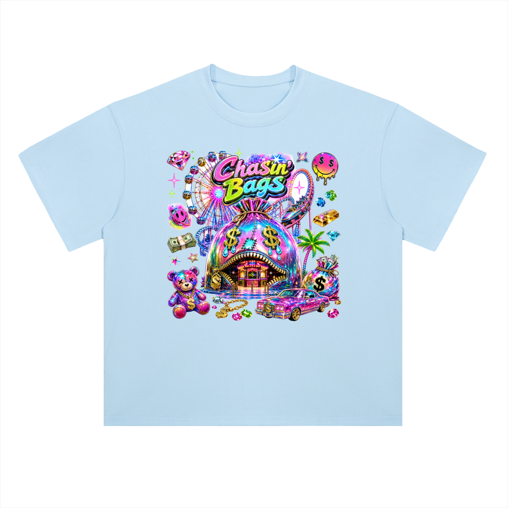 Heavyweight Drop Shoulder Cotton T-Shirt