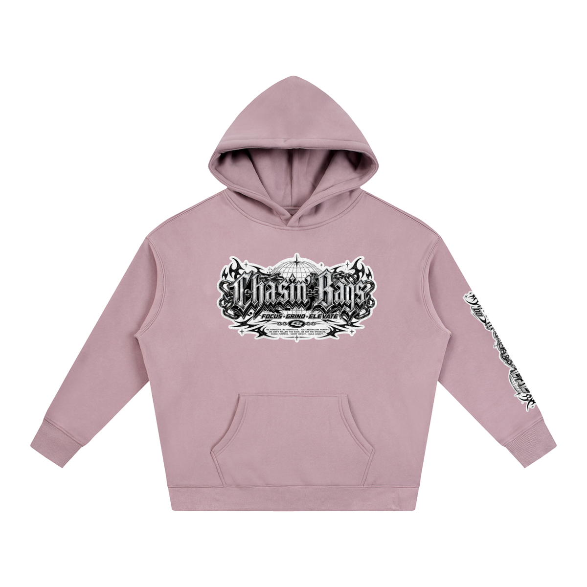 CHASIN BAGS Oversize Fleeced Hoodie