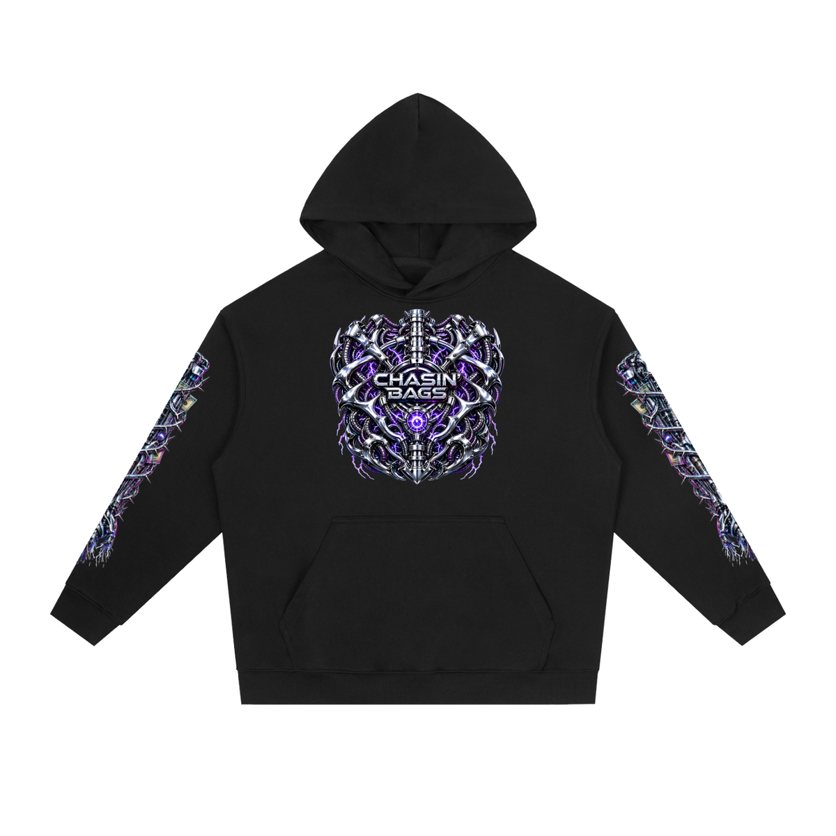 Essential Heavyweight Drop-Shoulder Hoodie (CYBORG)