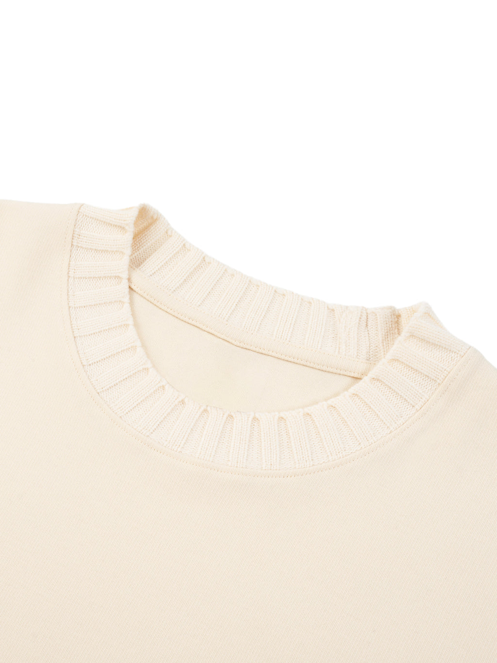 BEARY Knitted Round Neck Oversize Sweatshirt