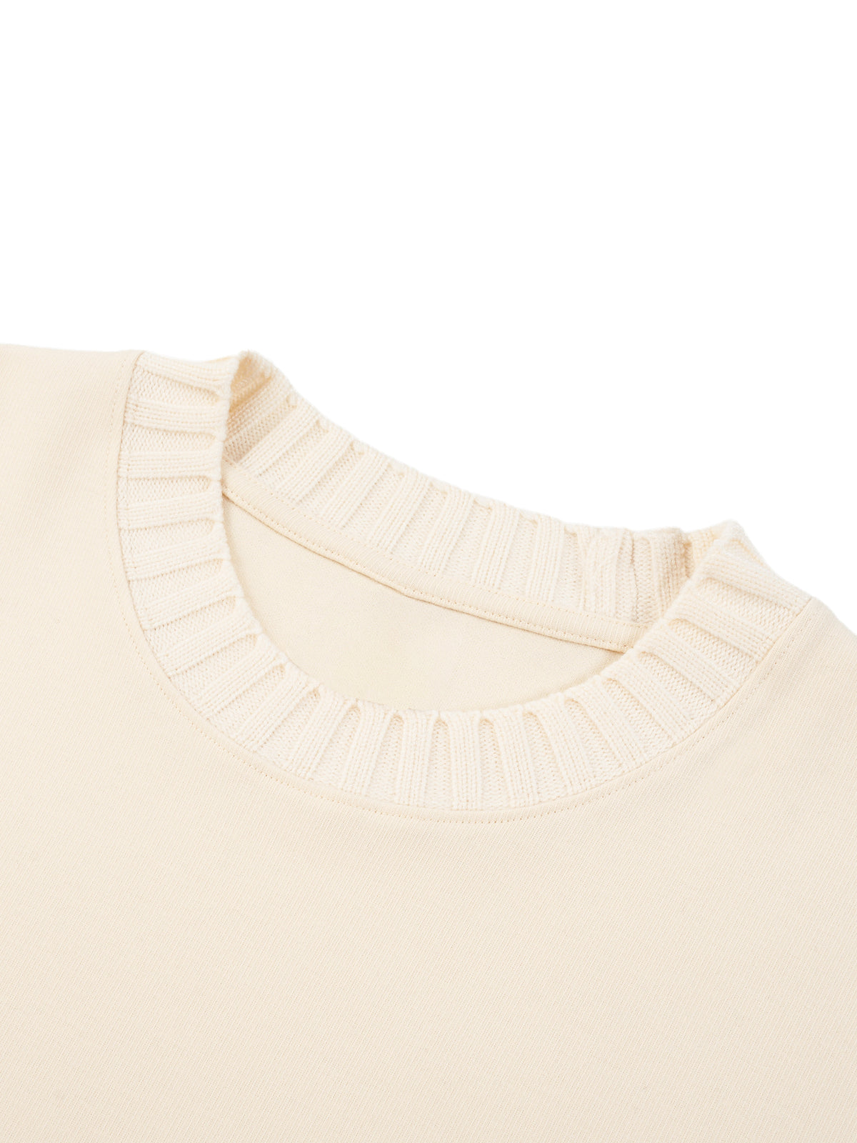 BEARY Knitted Round Neck Oversize Sweatshirt