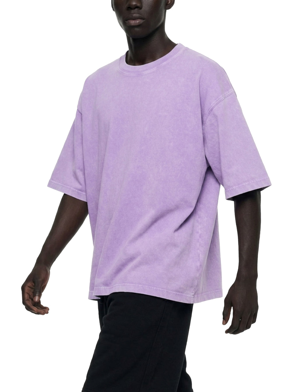 IF I EAT..Mineral Wash Boxy Cotton T-Shirt